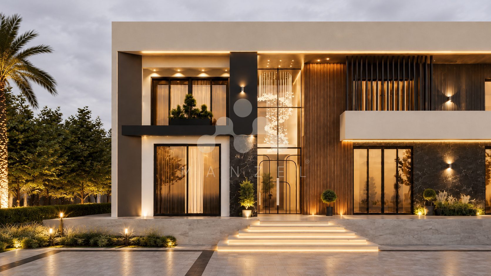 فيلا الأفق المعاصرة، دور سكنية — صورة 5
