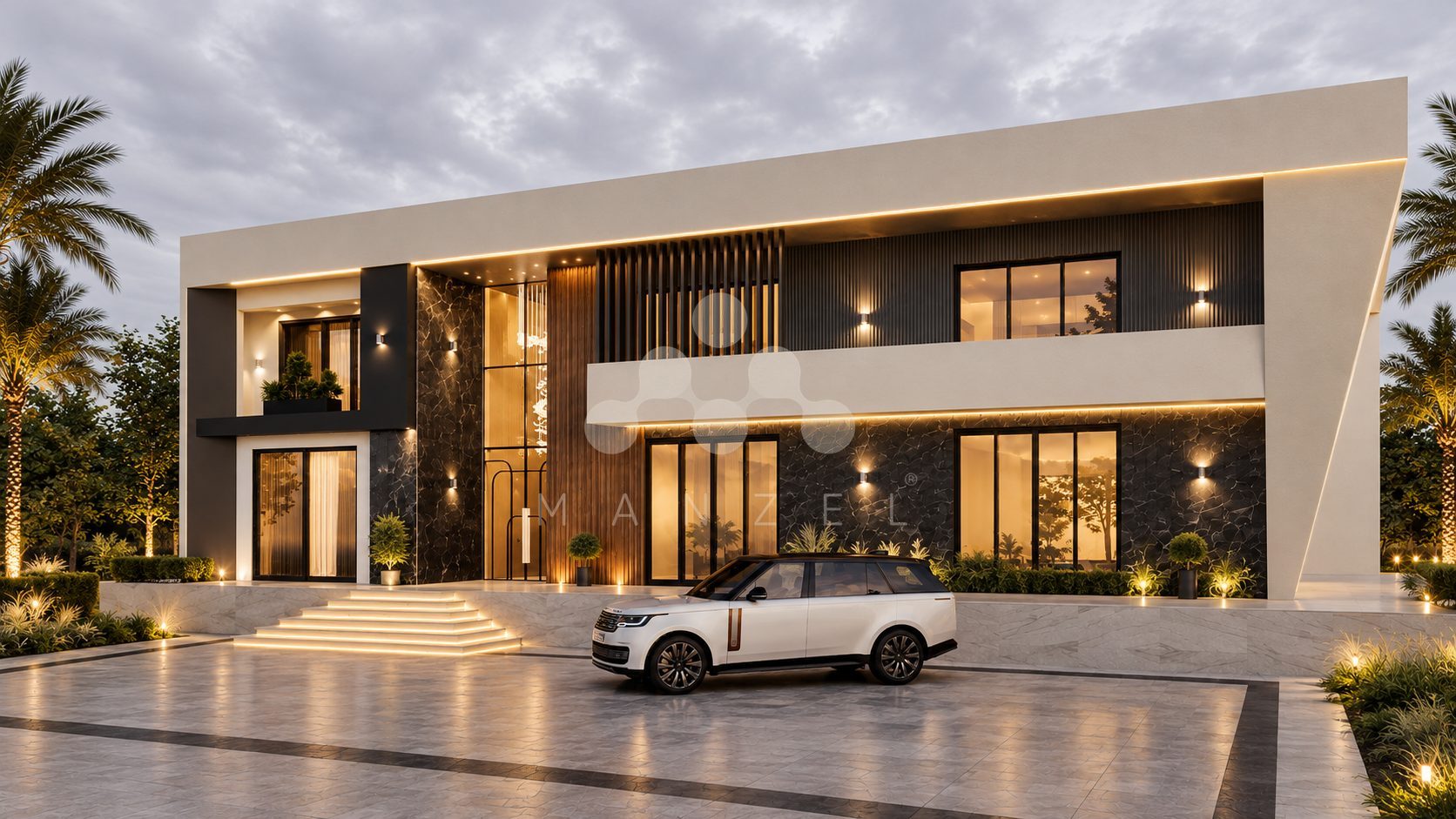 فيلا الأفق المعاصرة، دور سكنية — صورة 2