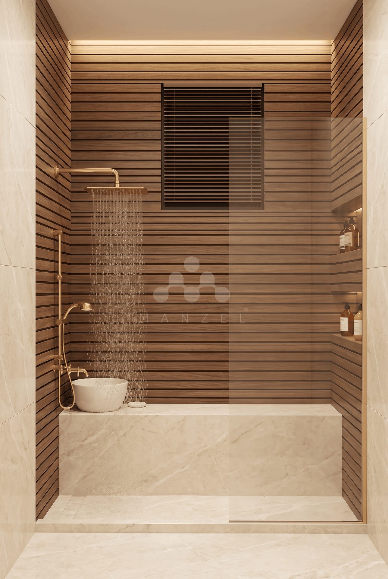 تصميم داخلي بيت 375 متر، منزل أو شقة كاملة — صورة 8